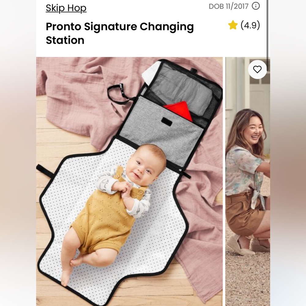 Skip Hop Portable Changing Mat